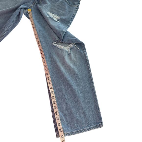 Levi’s ‘94 Baggy Straight Leg Wide Leg Distressed Women’s 32 Size 14 Mid-Rise - Picture 12 of 16